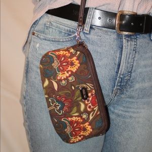 Floral Relic Wristlet